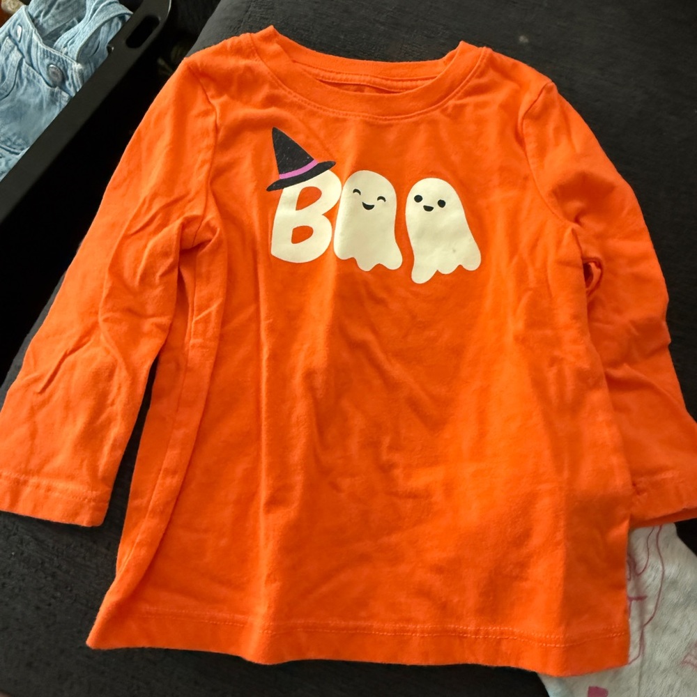 Cat & Jack Bright Orange Tee
